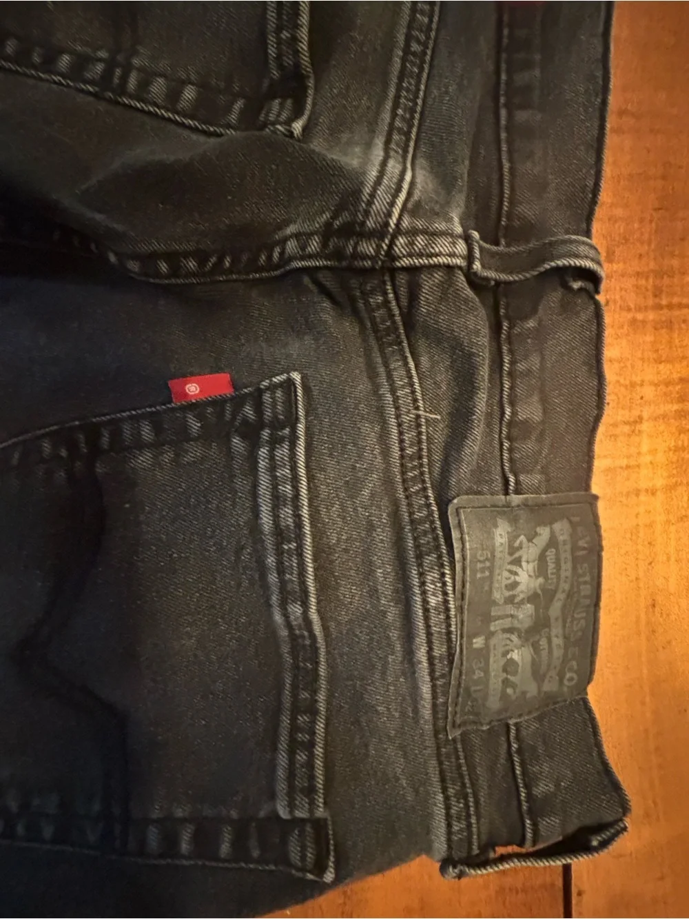 Levi's Slim Straight Dark Blue Jeans